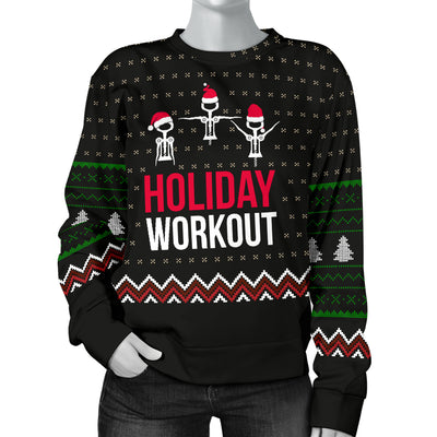 Holiday Workout Ugly Xmas Sweater