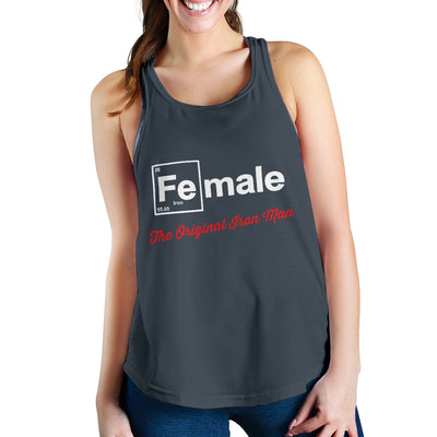 The Original Iron Man Women's Racerback Tank