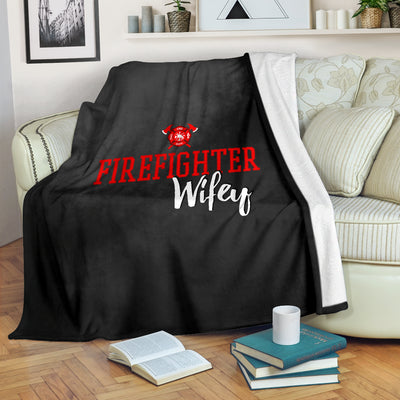 Firefighter Wifey Premium Blanket