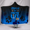 Rockin Paw Paw Life Pug Hooded Blanket