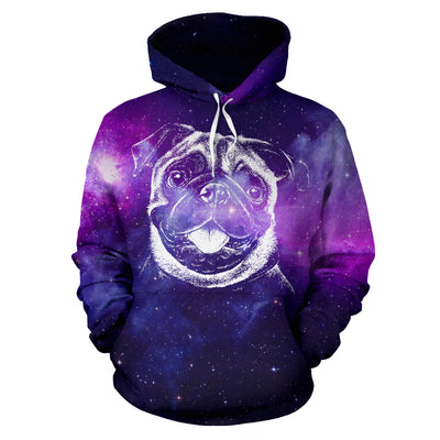 Galaxy Pug Hoodie