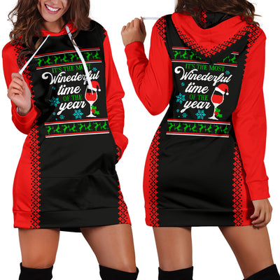 Most Winederful Time of Year Hoodie Dress