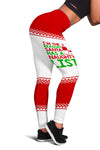 Reason Santa Has Naughty List Xmas Leggings