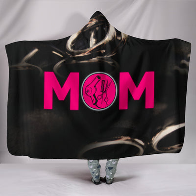 Hairstylist Mom Hooded Blanket - Hairstylist Bestseller