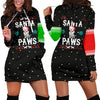 Santa Paws Pit Hoodie Dress