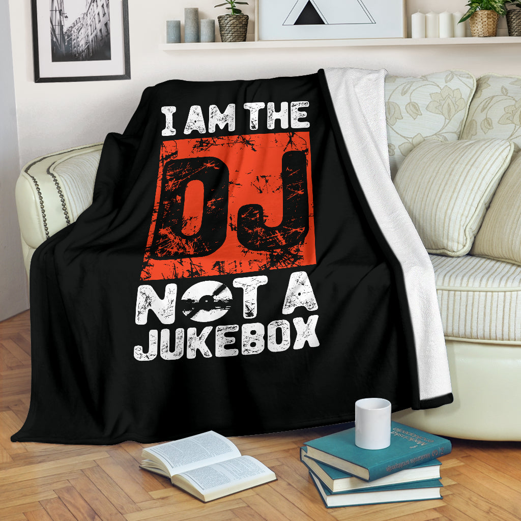 I Am The DJ Premium Blanket