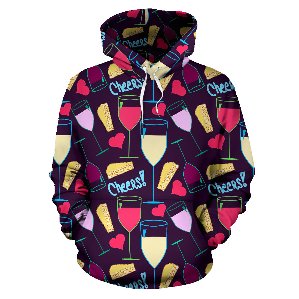 Wine and Cheese Hoodie
