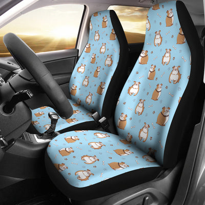 Bulldogs Car Seat Covers (set of 2) - bulldog bestseller