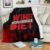 Wine Diet Premium Blanket