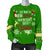 Drink Wine Wrap Presents Women's Ugly Xmas Sweater