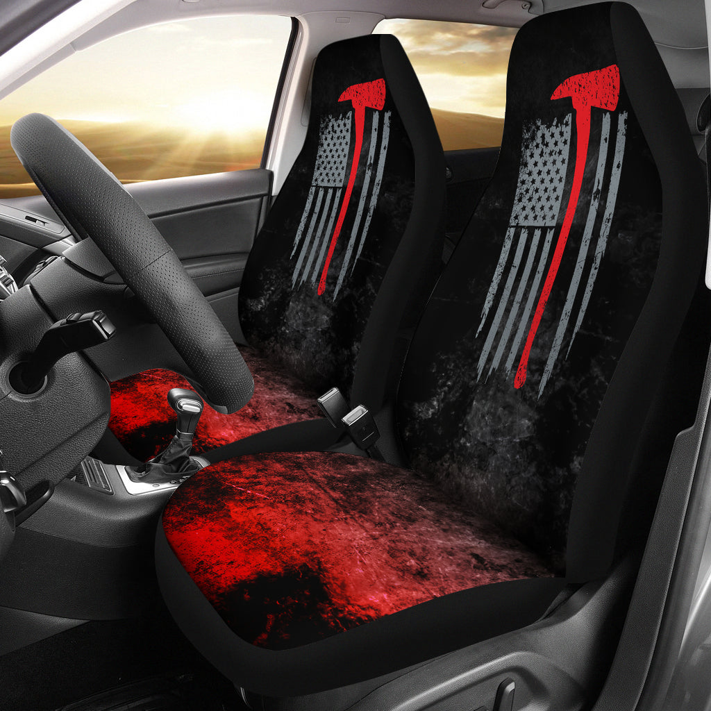 American Firefighter Car Seat Covers - firefighter bestseller