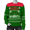 Jingle Barbell Women's Ugly Xmas Sweater