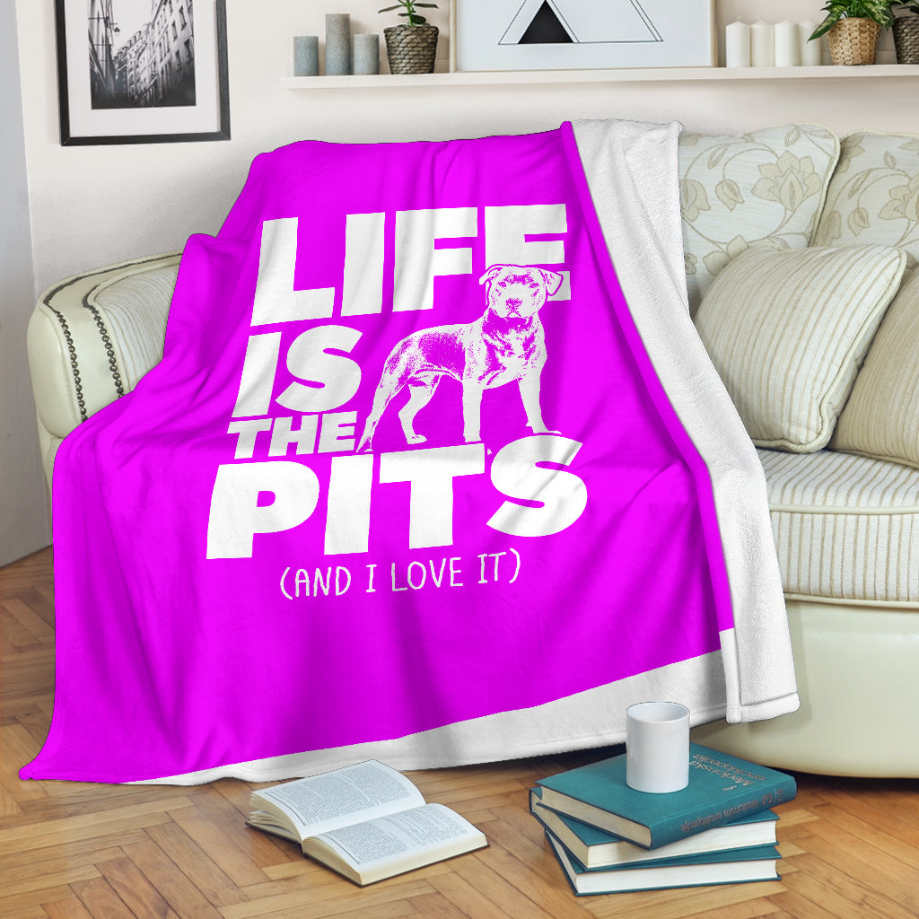Life is The Pits Premium Blanket