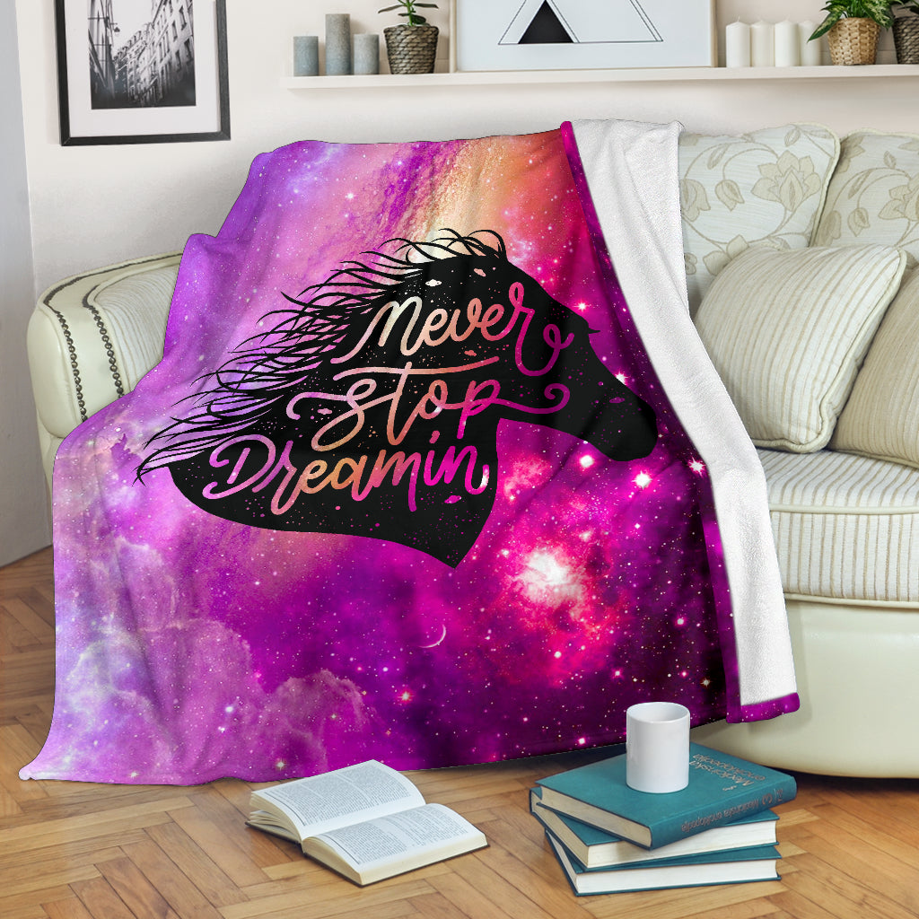 Never Stop Dreamin' Premium Blanket