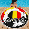 Belgium Soccer Beach Blanket