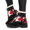 Canadian Lineman Mens Faux Fur Leather Boots