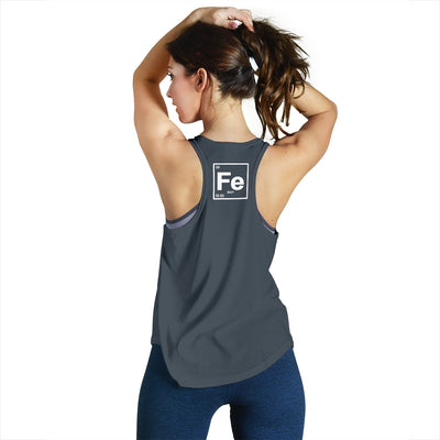 The Original Iron Man Women's Racerback Tank