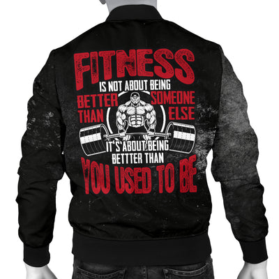 Better Than You Used To Be Men's Bomber Jacket