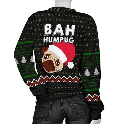 Bah Humpug Women's Ugly Xmas Sweater