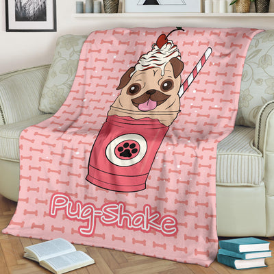 Pug Shake Premium Blanket