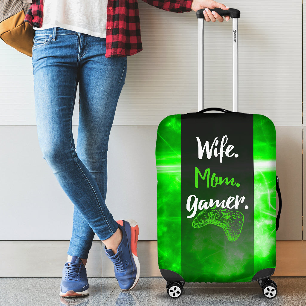Wife Mom Gamer XB Luggage Covers