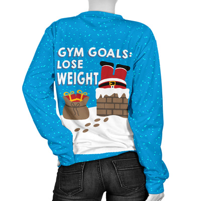 Gym Goals Women's Ugly Xmas Sweater
