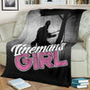 Lineman's Girl Premium Blanket
