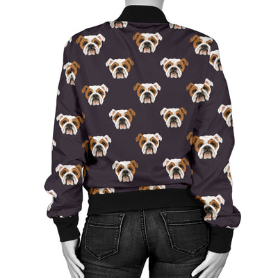 Bulldog Face Bomber Jacket