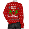 Merry Drunk Women's Xmas Sweater