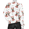 Reindeer Pugs Women's Ugly Xmas Sweater