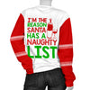 Reason Santa Has Naughty List Women's Ugly Xmas Sweater