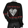 Wine Heart Women's Ugly Xmas Sweater