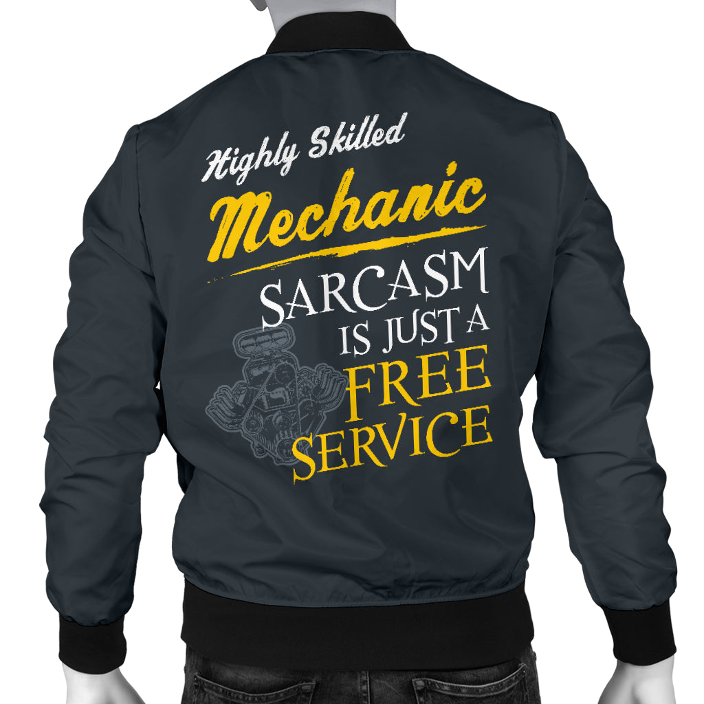 Mechanic Sarcasm Men's Bomber Jacket