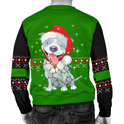 Pit Bull Men's Ugly Xmas Sweater