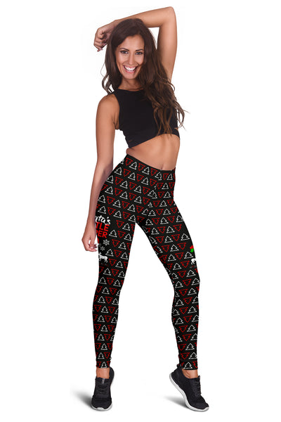 Santa's Little Helper Xmas Leggings