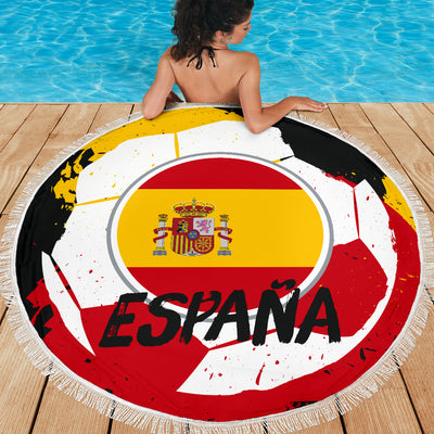 Espana Soccer Beach Blanket
