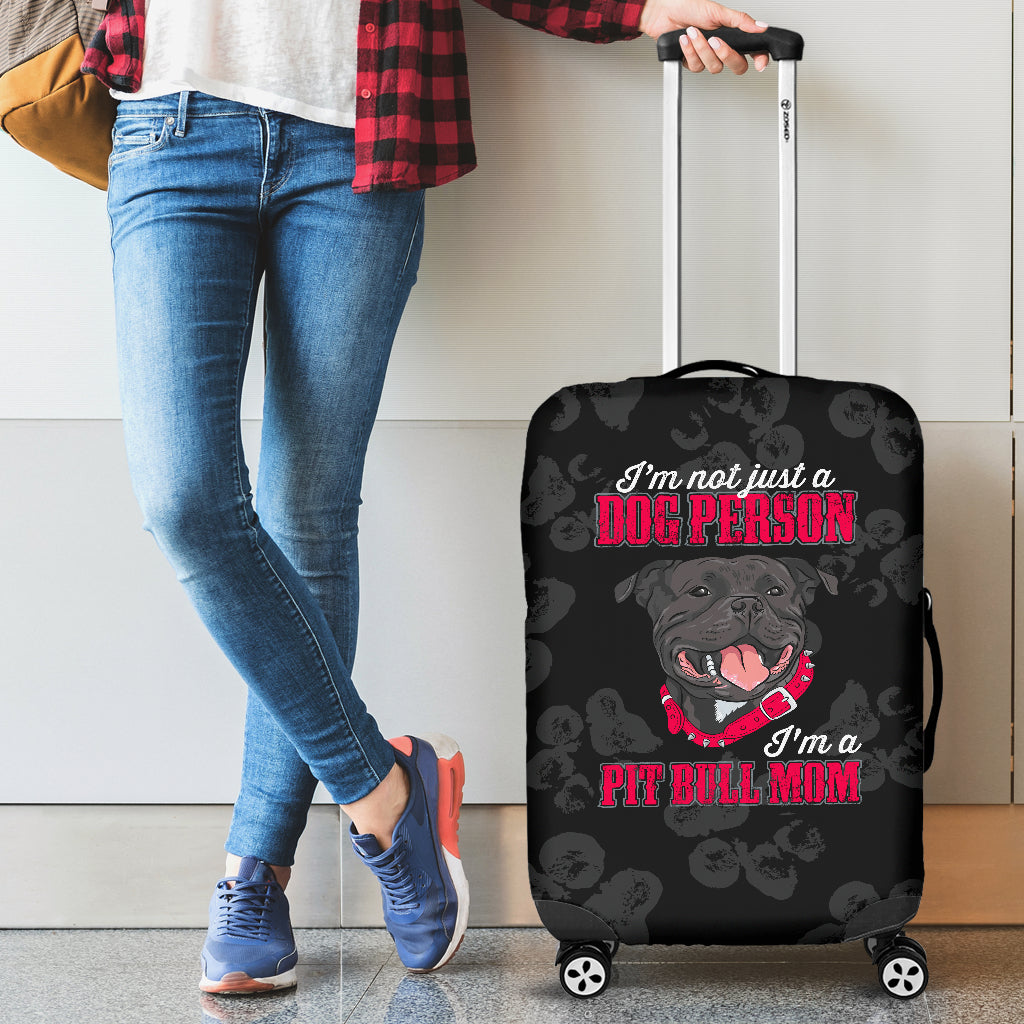 I'm A Pit Bull Mom Luggage Covers