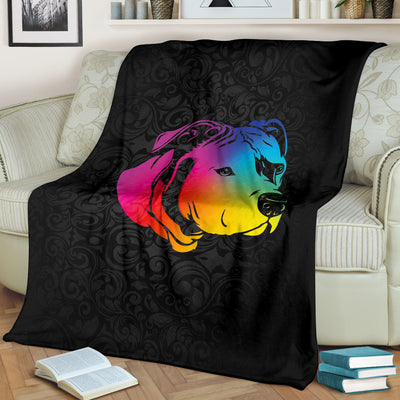Rainbow Pit Premium Blanket