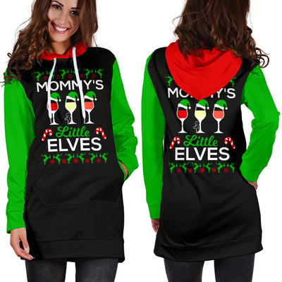 Mommy's Little Elves Hoodie Dress