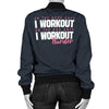 I Workout Harder Women's Bomber Jacket