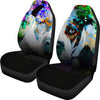 Abstract Pit Car Seat Covers
