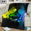 Pug DJ Premium Blanket