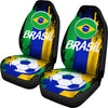 Brasil Soccer Car Seat Covers