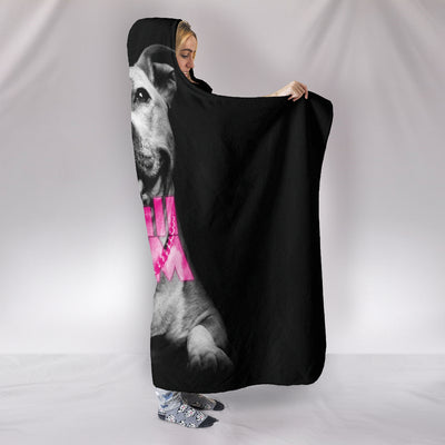 Pitbull Mom Hooded Blanket