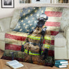 US Firefighter Premium Blanket