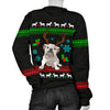 Reindeer Bull Women's Ugly Xmas Sweater - bulldog bestseller