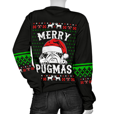 Merry Pugmas Women's Ugly Xmas Sweater