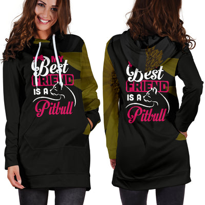 Pitbull Best Friend Hoodie Dress