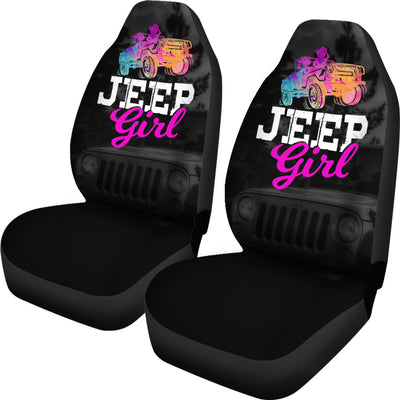 Jeep Girl Car Seat Covers (Set of 2)