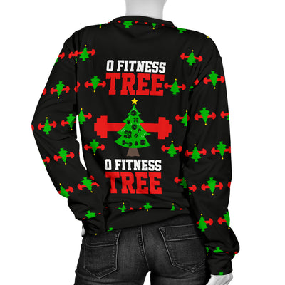 O Fitness Tree Women's Ugly Xmas Sweater